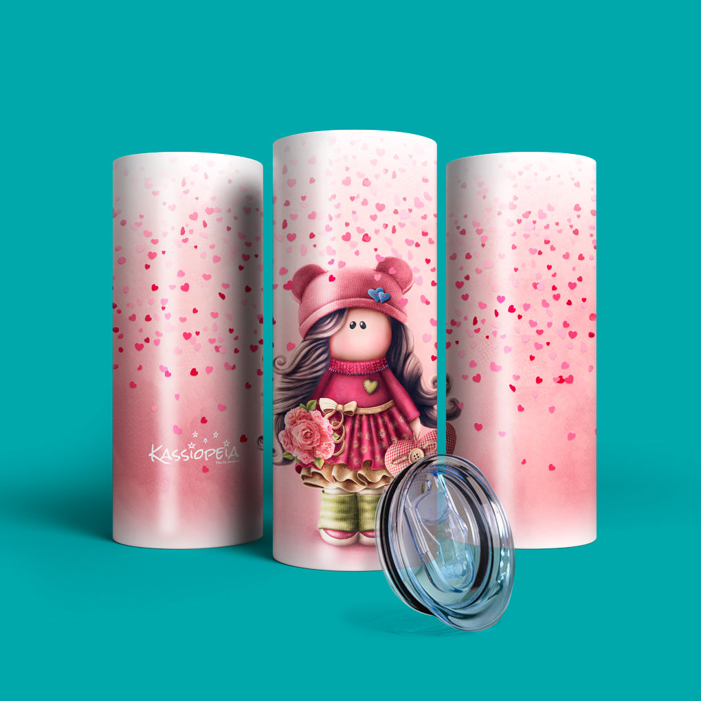 Verre en acier inoxydable Valentine