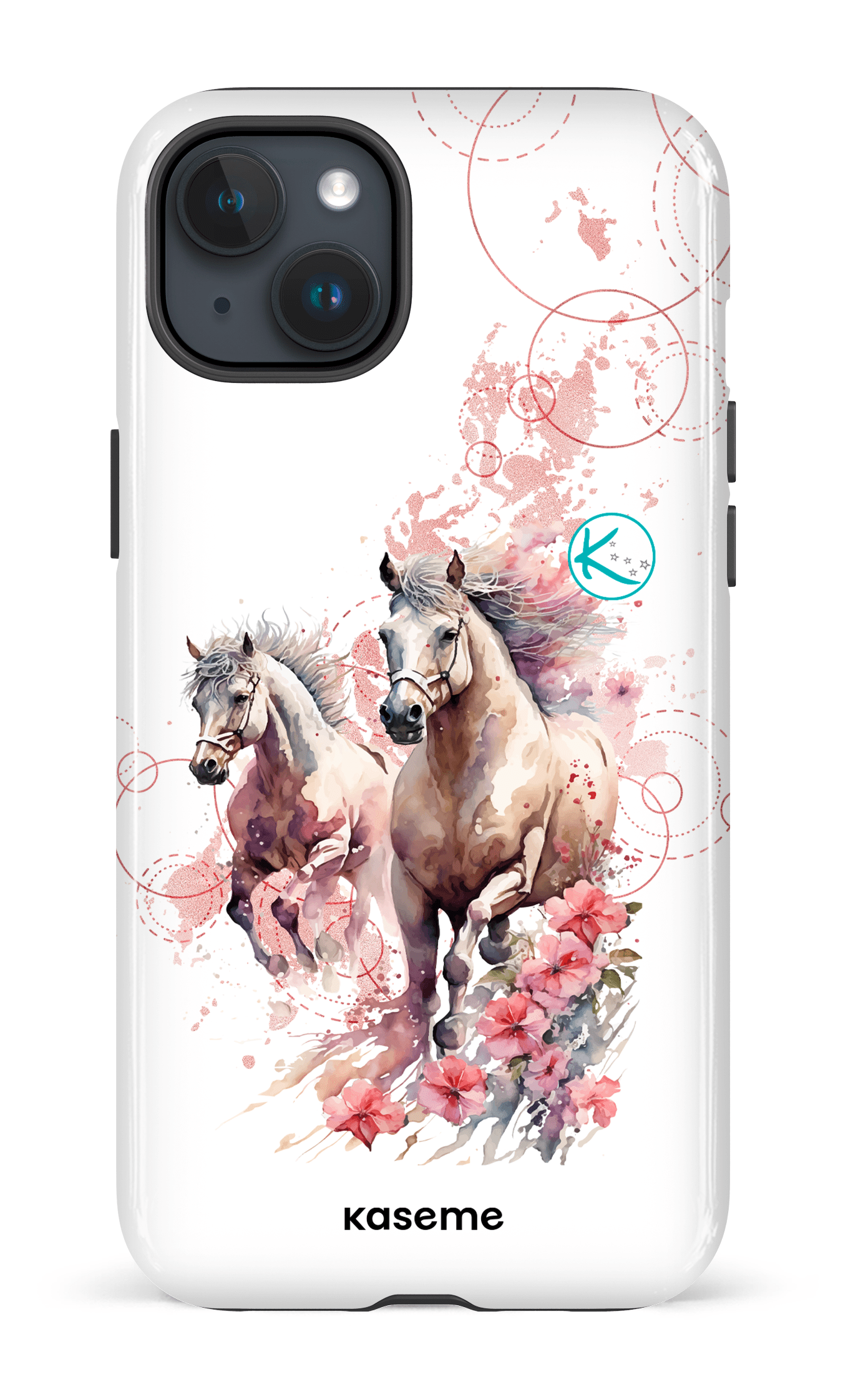Étui à cellulaire - Chevaux des Prairies