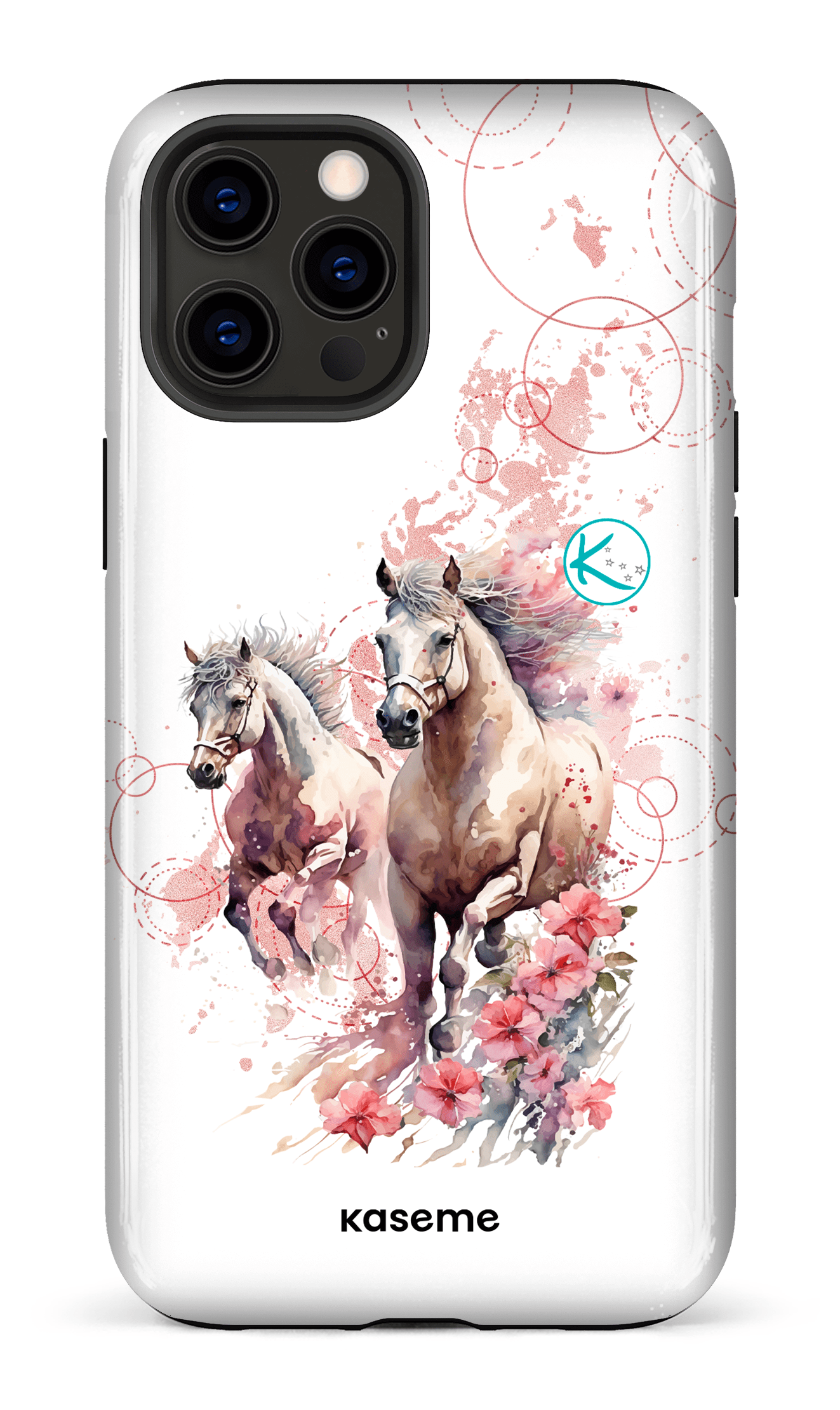 Étui à cellulaire - Chevaux des Prairies