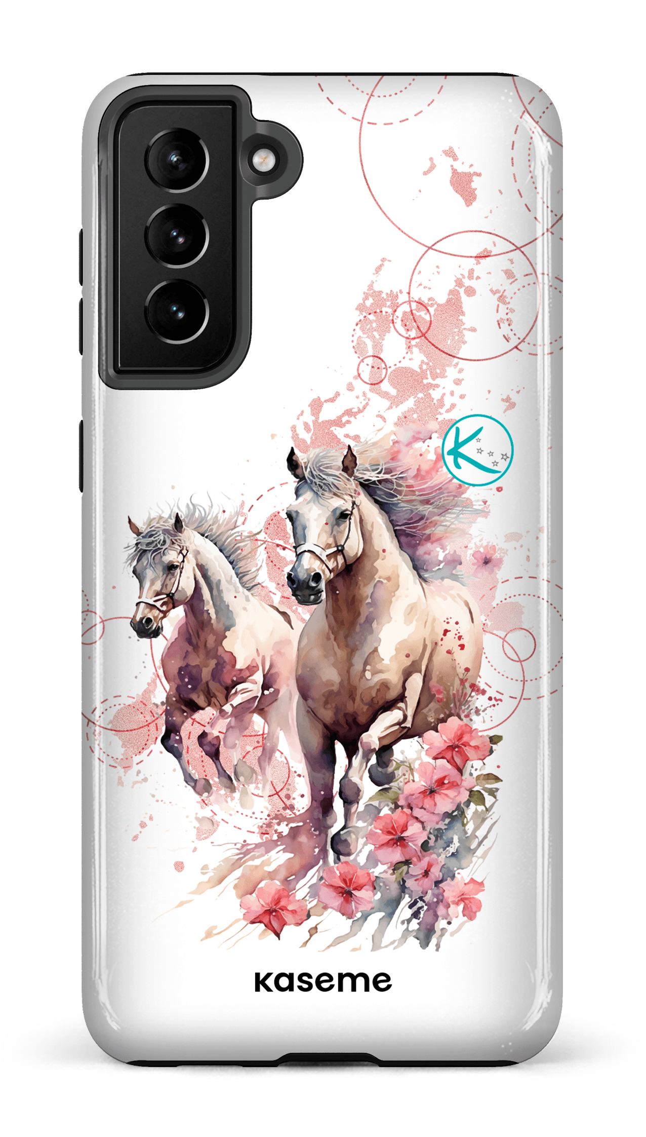 Étui à cellulaire - Chevaux des Prairies