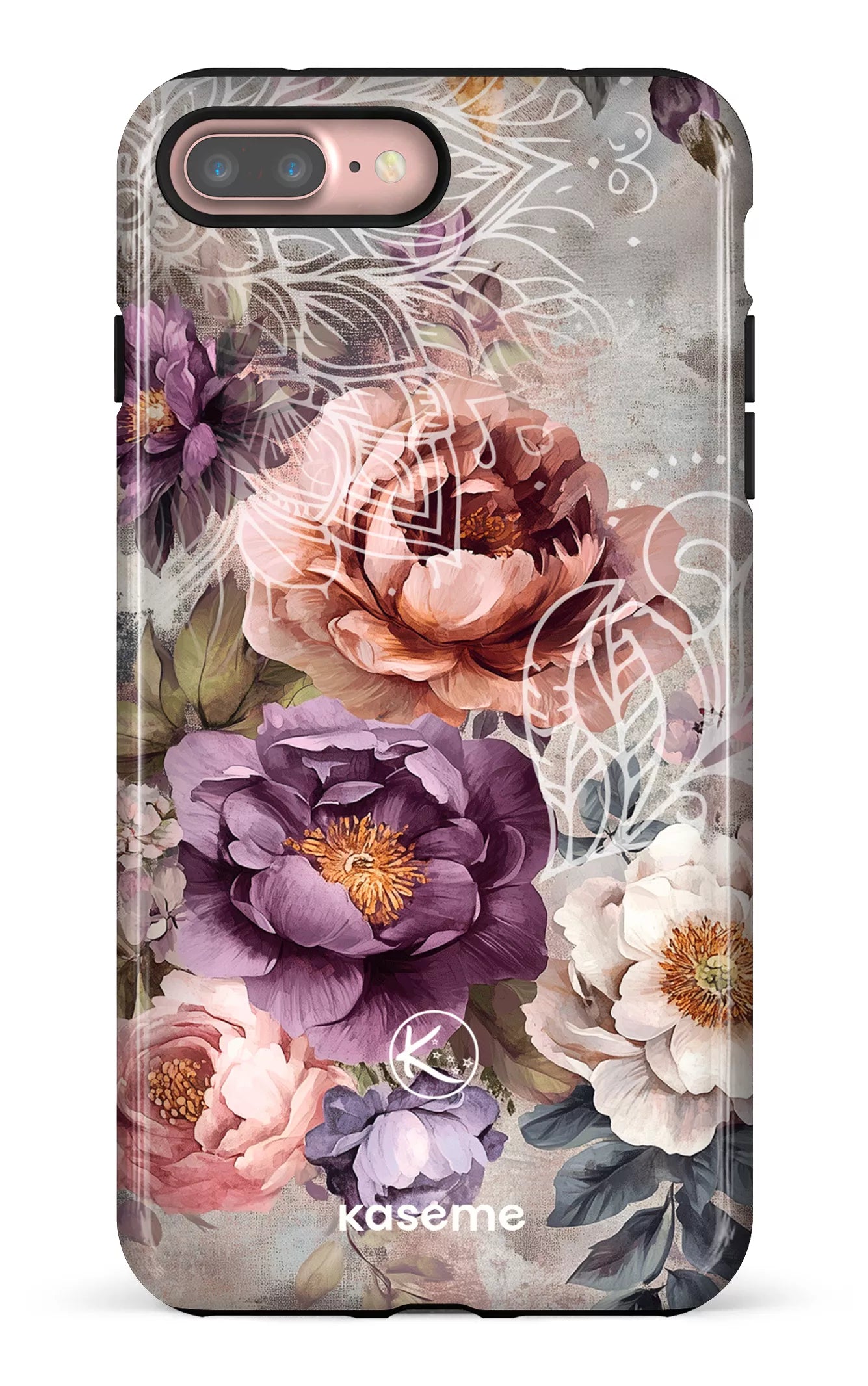 Étui à cellulaire - Fleurs d&