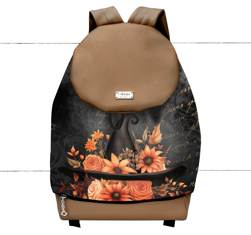 Pochette Coachella Chapeau fleuri