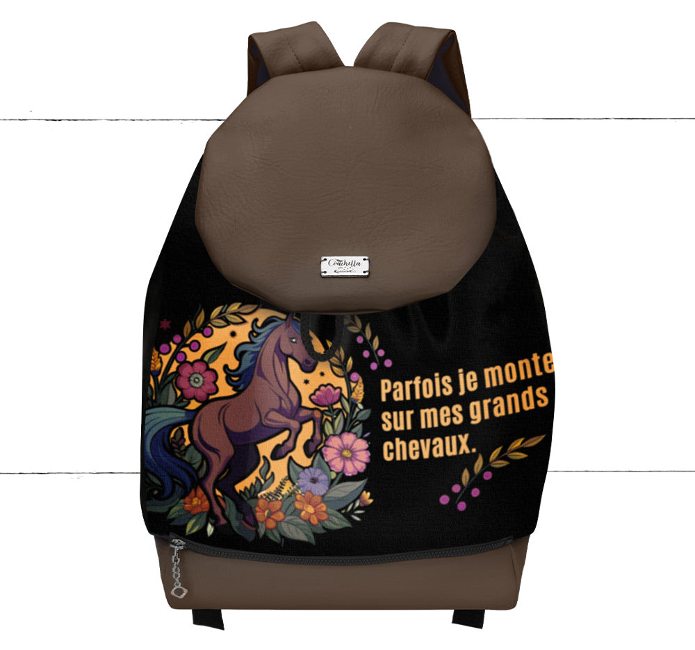 Pochette Coachella Sur mes grands chevaux