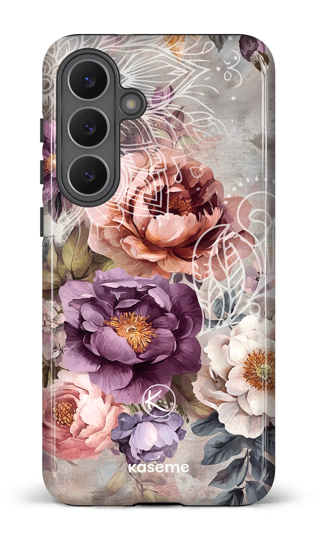Étui à cellulaire - Fleurs d&