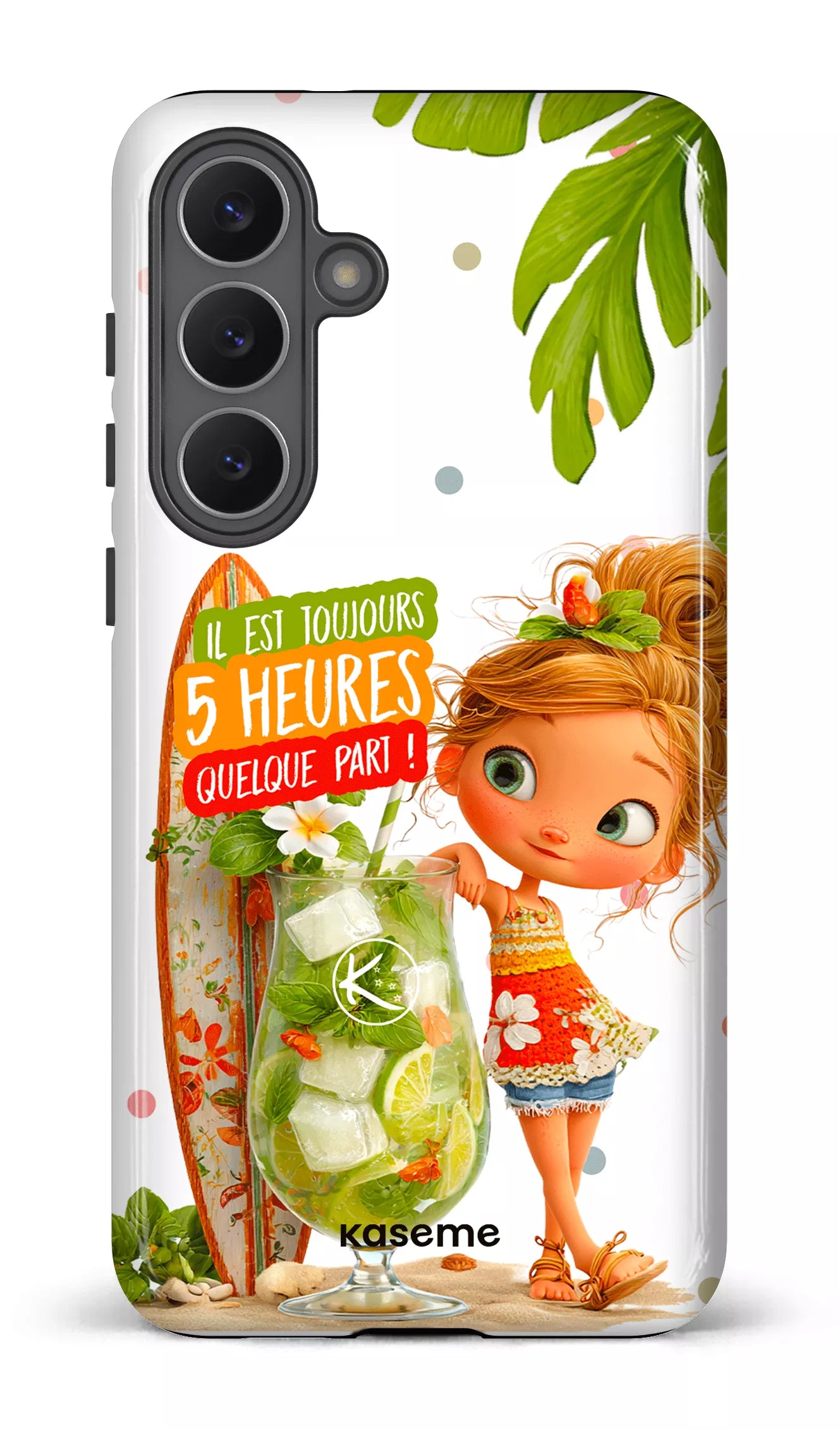 Étui à cellulaire - Il est toujours 5h