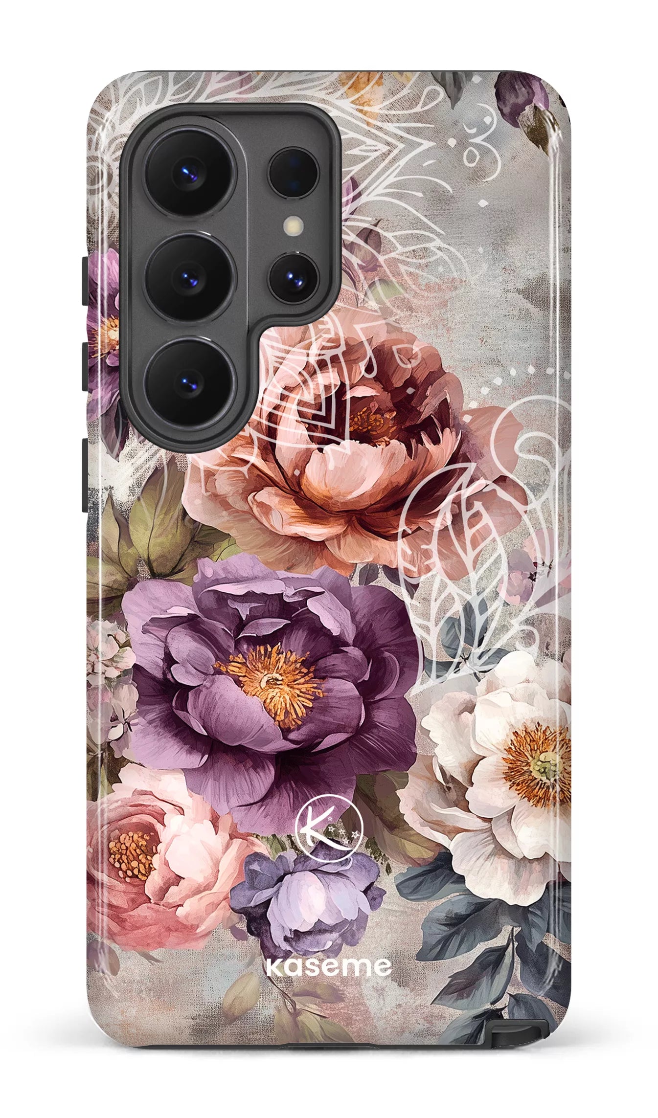Étui à cellulaire - Fleurs d&