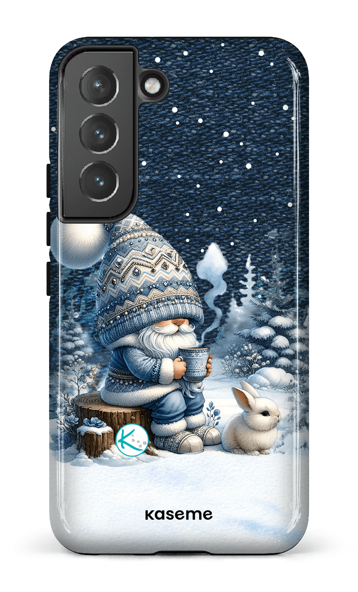 Étui à cellulaire - Gnome et son lapin