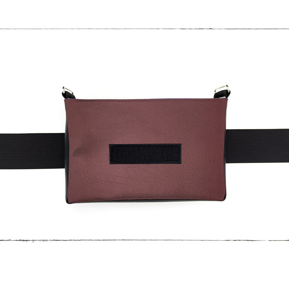 Base - 8" BananOurse Bourgogne (Sac banane transformable)