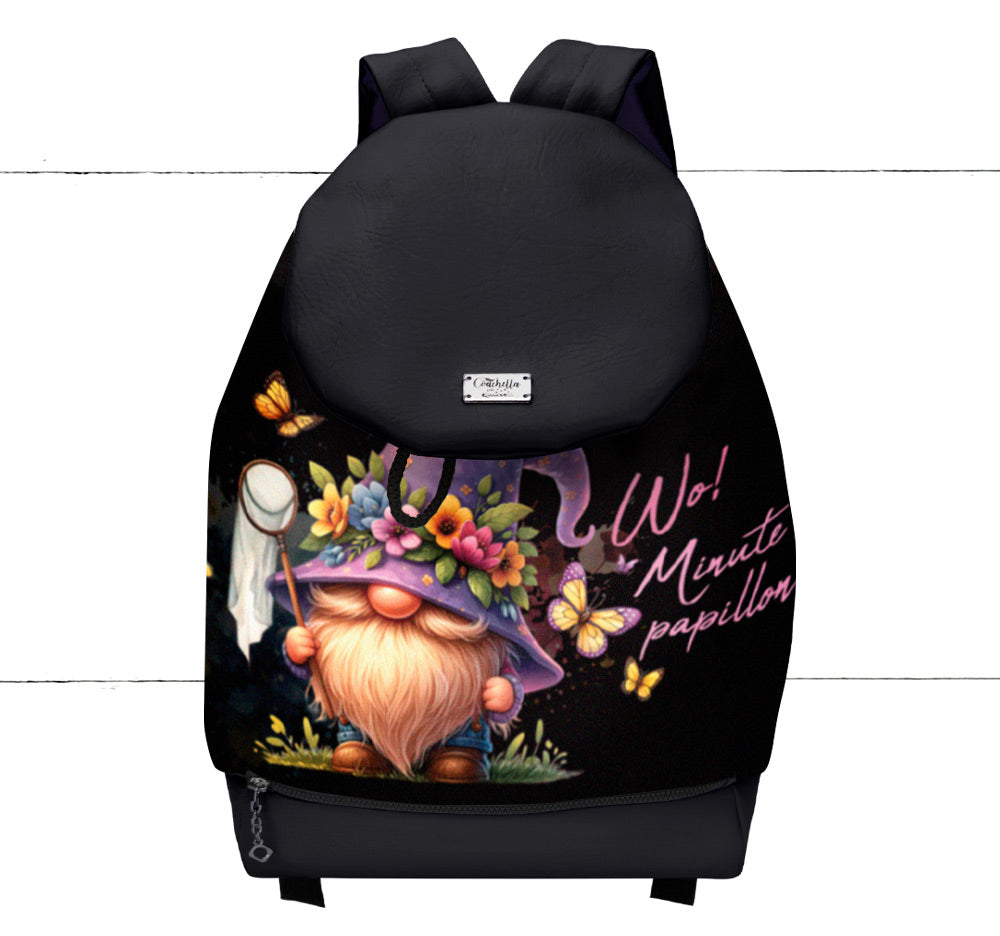 Pochette Coachella Gnome aux papillons