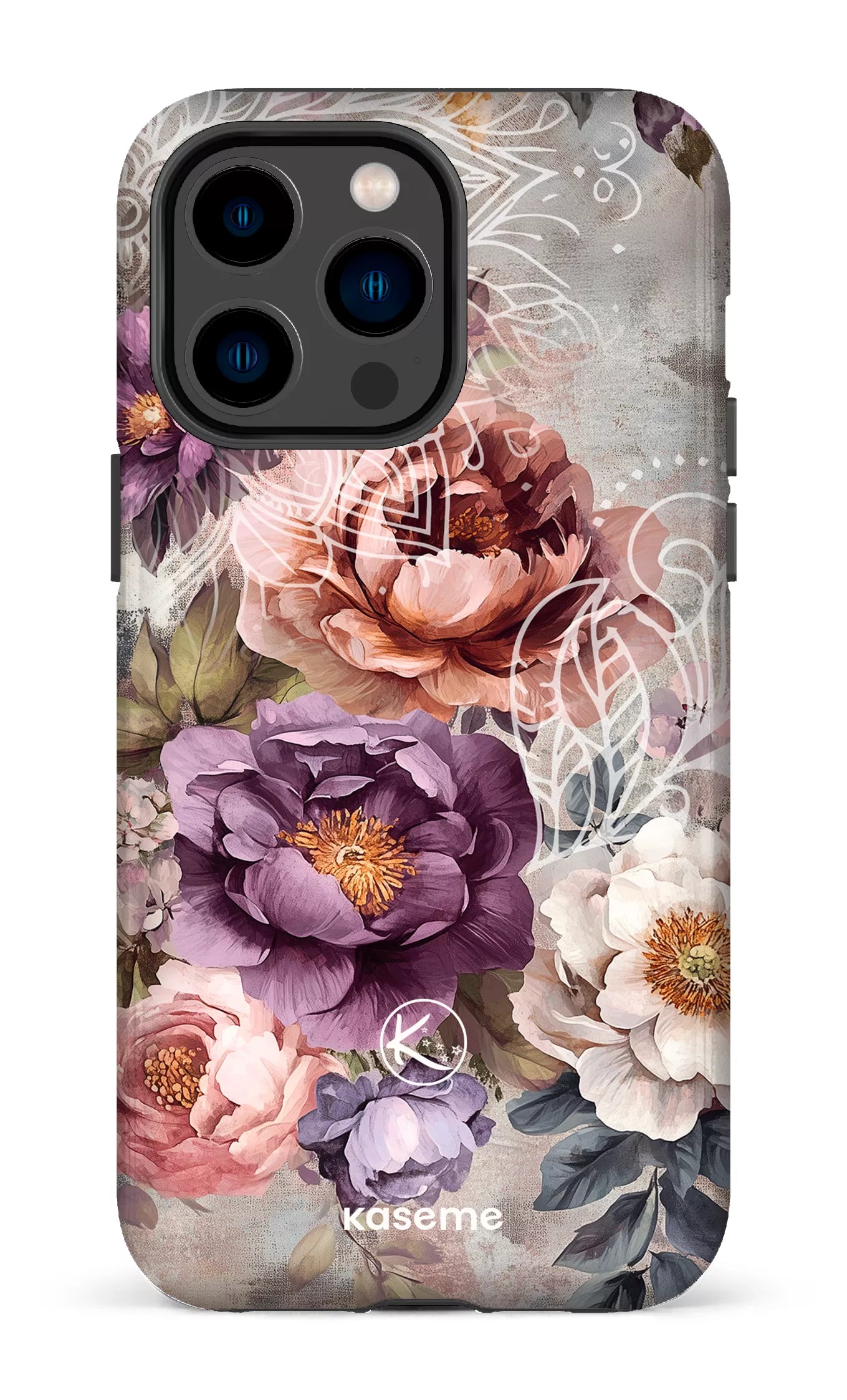 Étui à cellulaire - Fleurs d&
