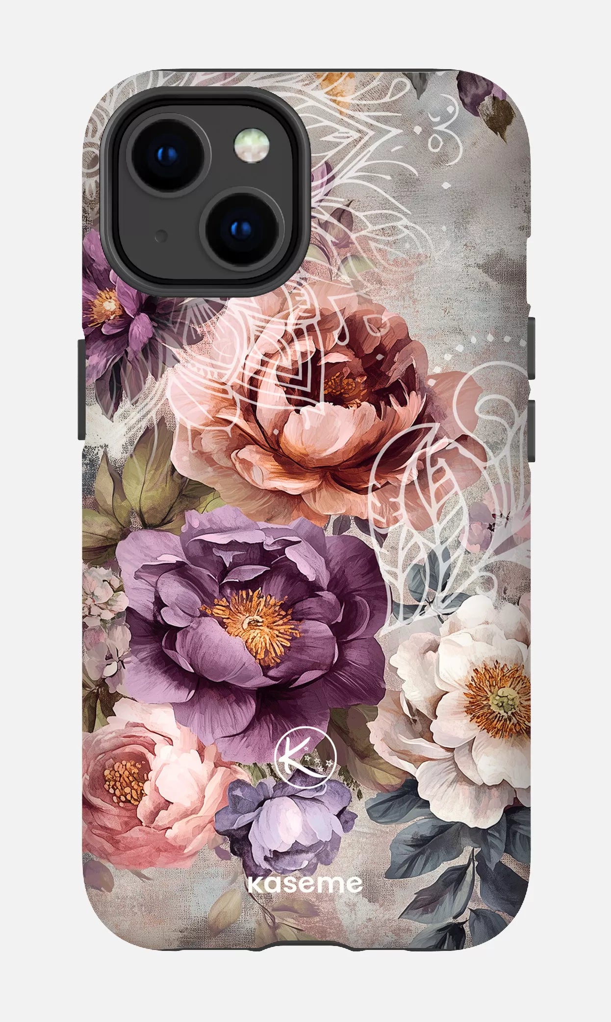 Étui à cellulaire - Fleurs d&