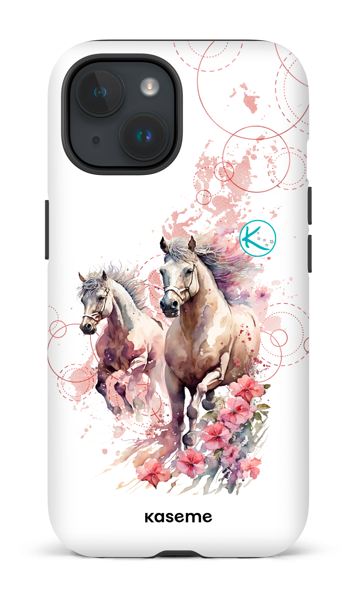 Étui à cellulaire - Chevaux des Prairies