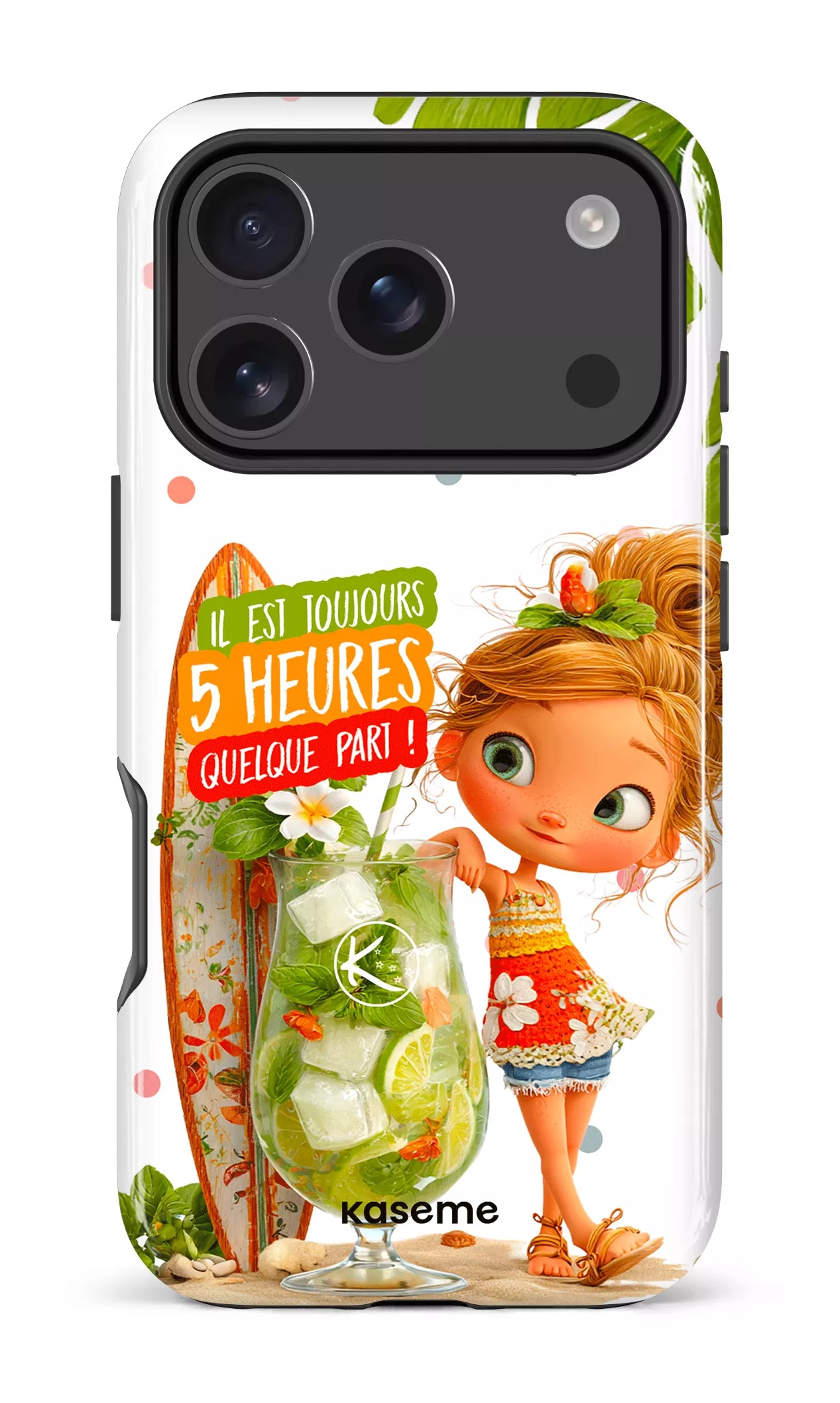 Étui à cellulaire - Il est toujours 5h