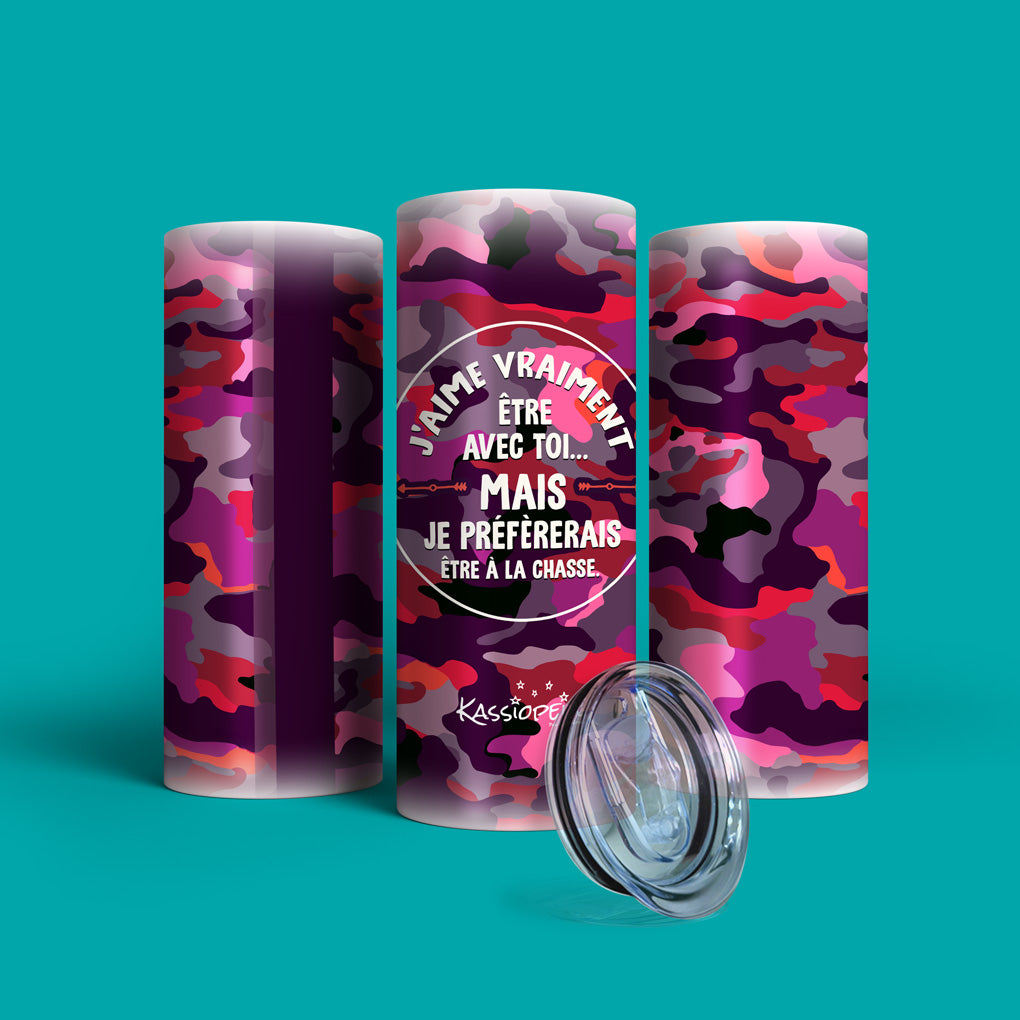 Verre en acier inoxydable J&