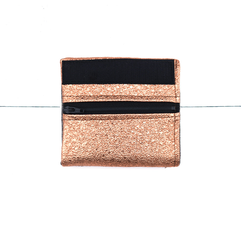Base de mini portefeuille Paillettes rosées