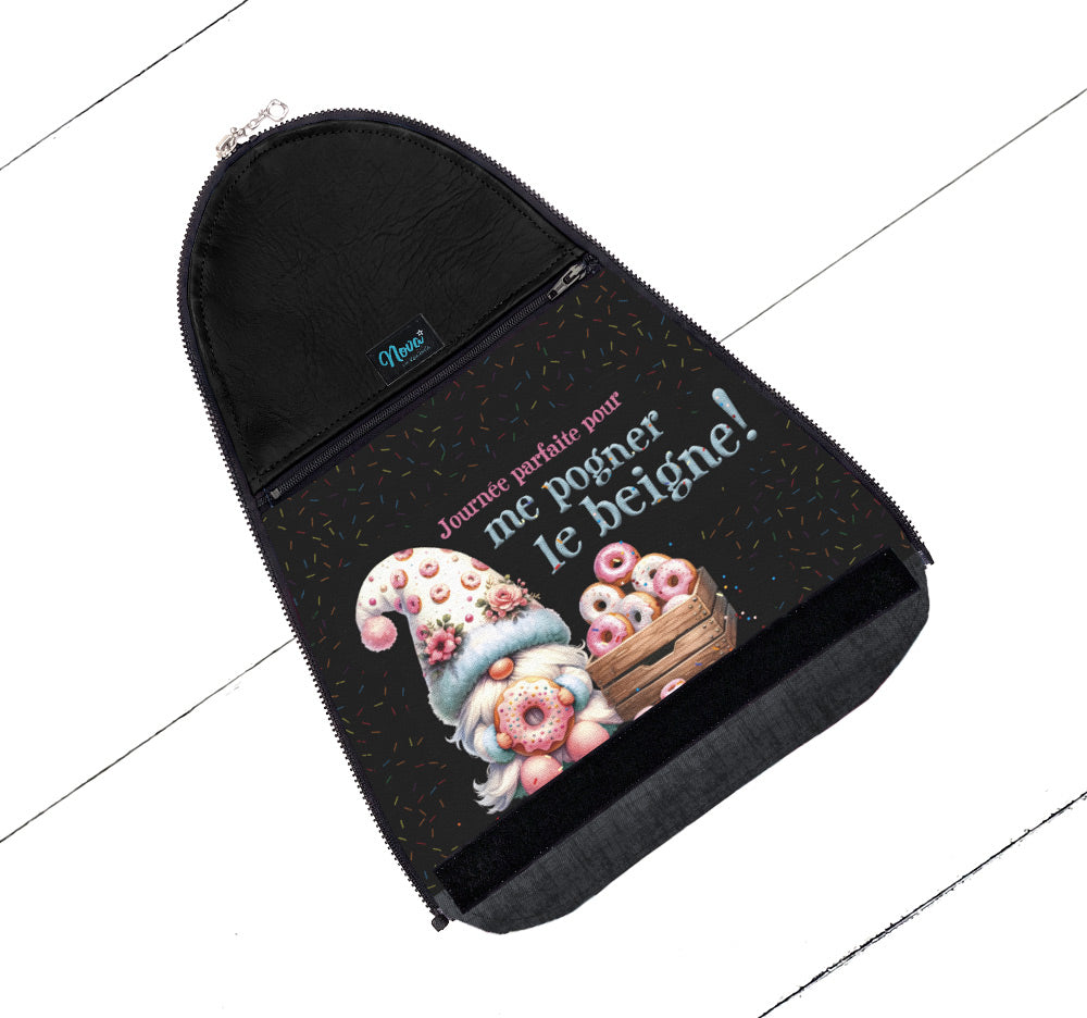 Panneau Gnome aux beignes