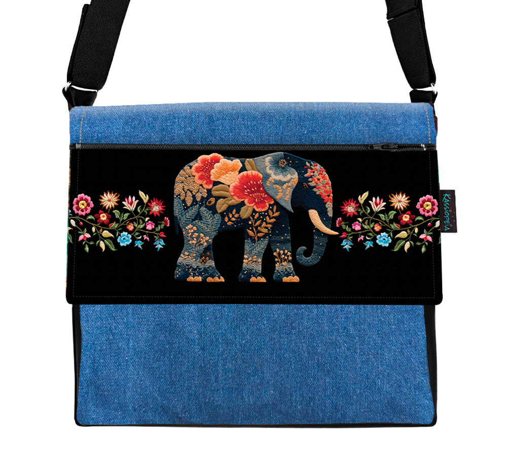 Rabat Éléphant mystique "flyé" 8"