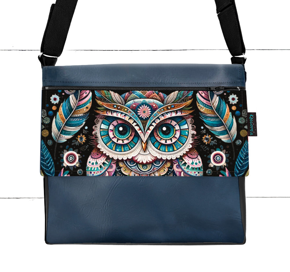 Rabat Hibou bohème "flyé" 8"