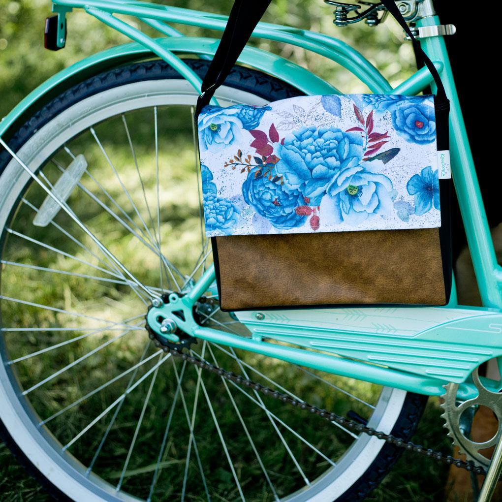 Rabat Marie-Blanche 8" - Kassiopeia par la Bohème - Sac à main interchangeable fait au Québec