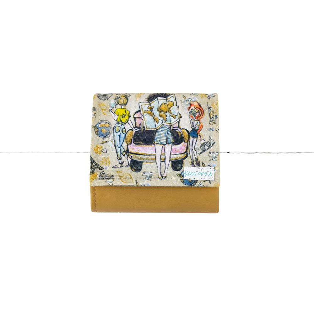 Rabat de Portefeuille Wanderlust (beige)