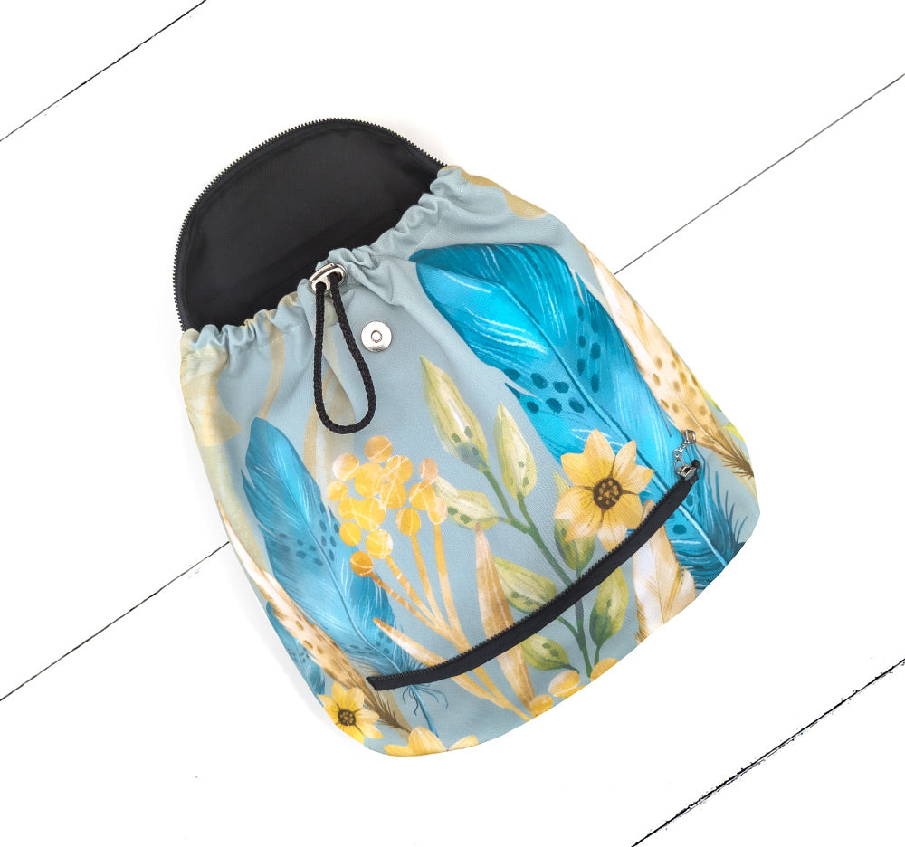 Pochette Coachella Jardin de plumes