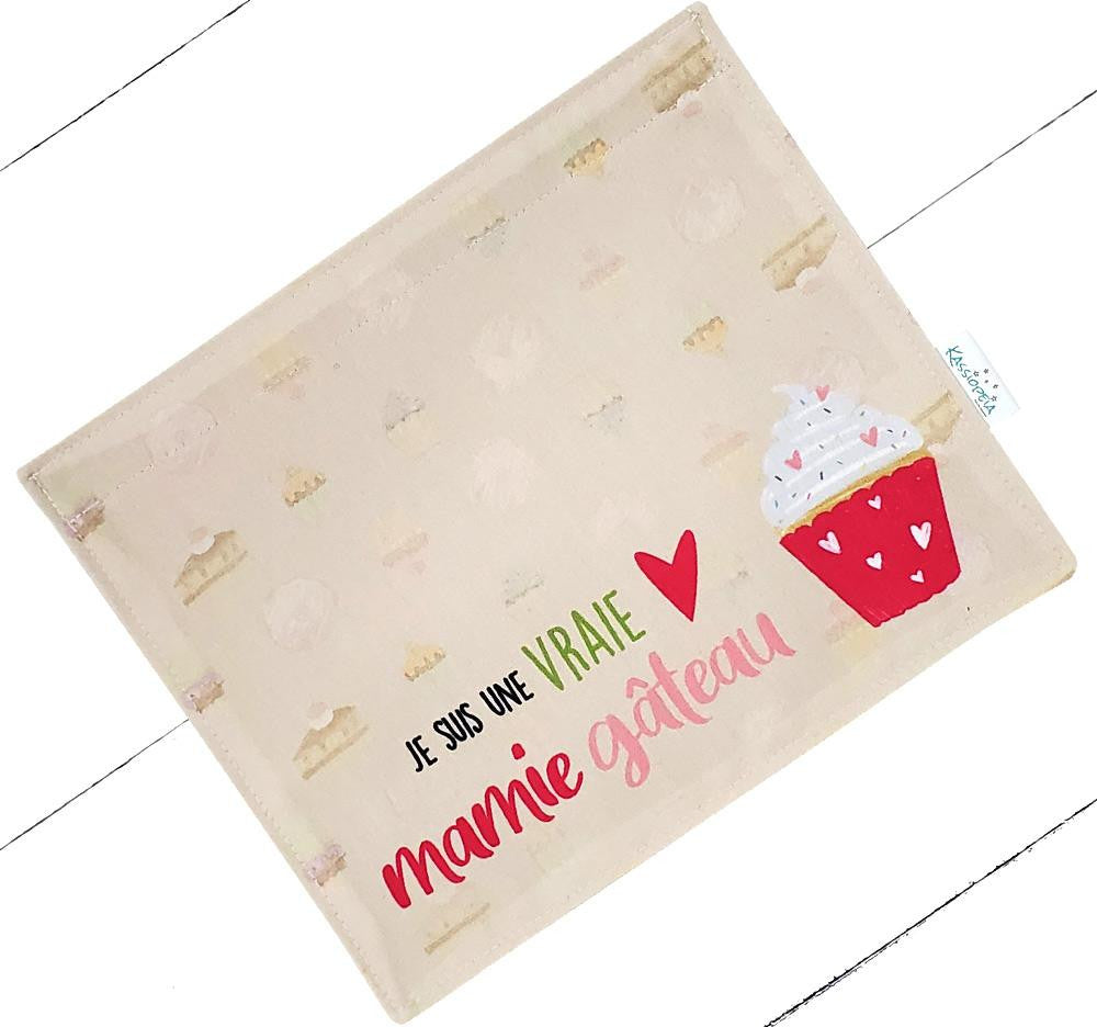 Rabat Mamie gâteau 8" - Kassiopeia par la Bohème - Sac à main interchangeable fait au Québec
