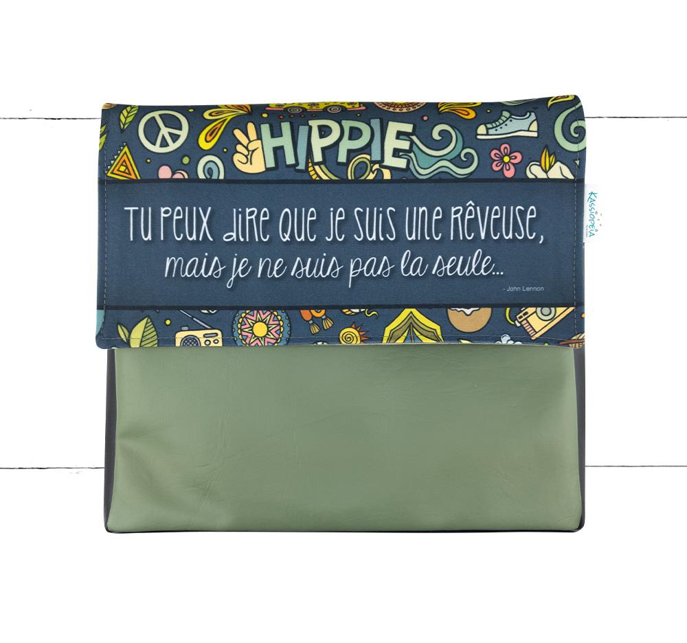 Rabat Hippie 15" - Kassiopeia par la Bohème - Sac à main interchangeable fait au Québec