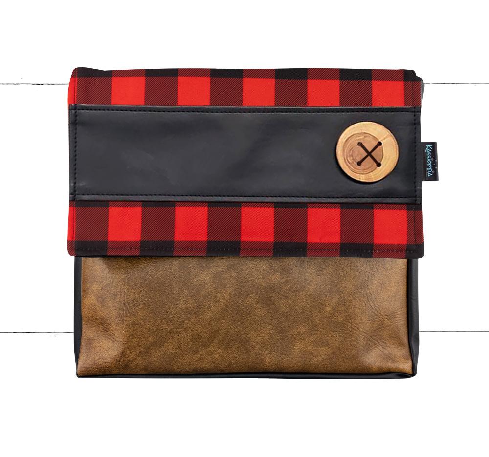 Rabat Gaston le Beauceron 11" - Kassiopeia par la Bohème - Sac à main interchangeable fait au Québec