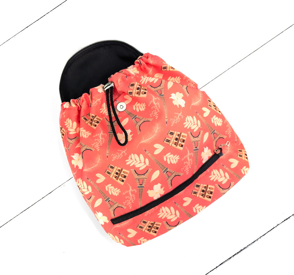 Pochette Coachella Ville lumière (Corail)