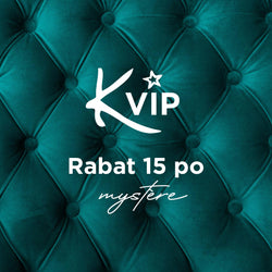 Rabat mystère 15" - Design VIP
