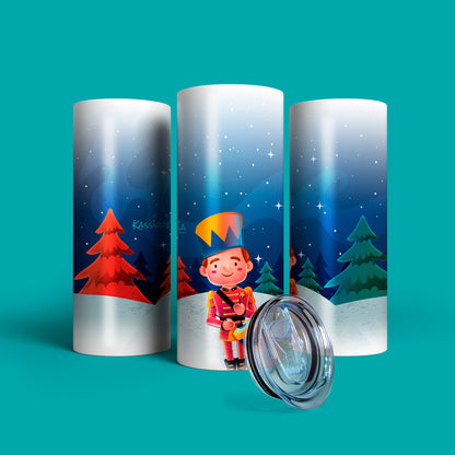 Verre en acier inoxydable Nutcracker