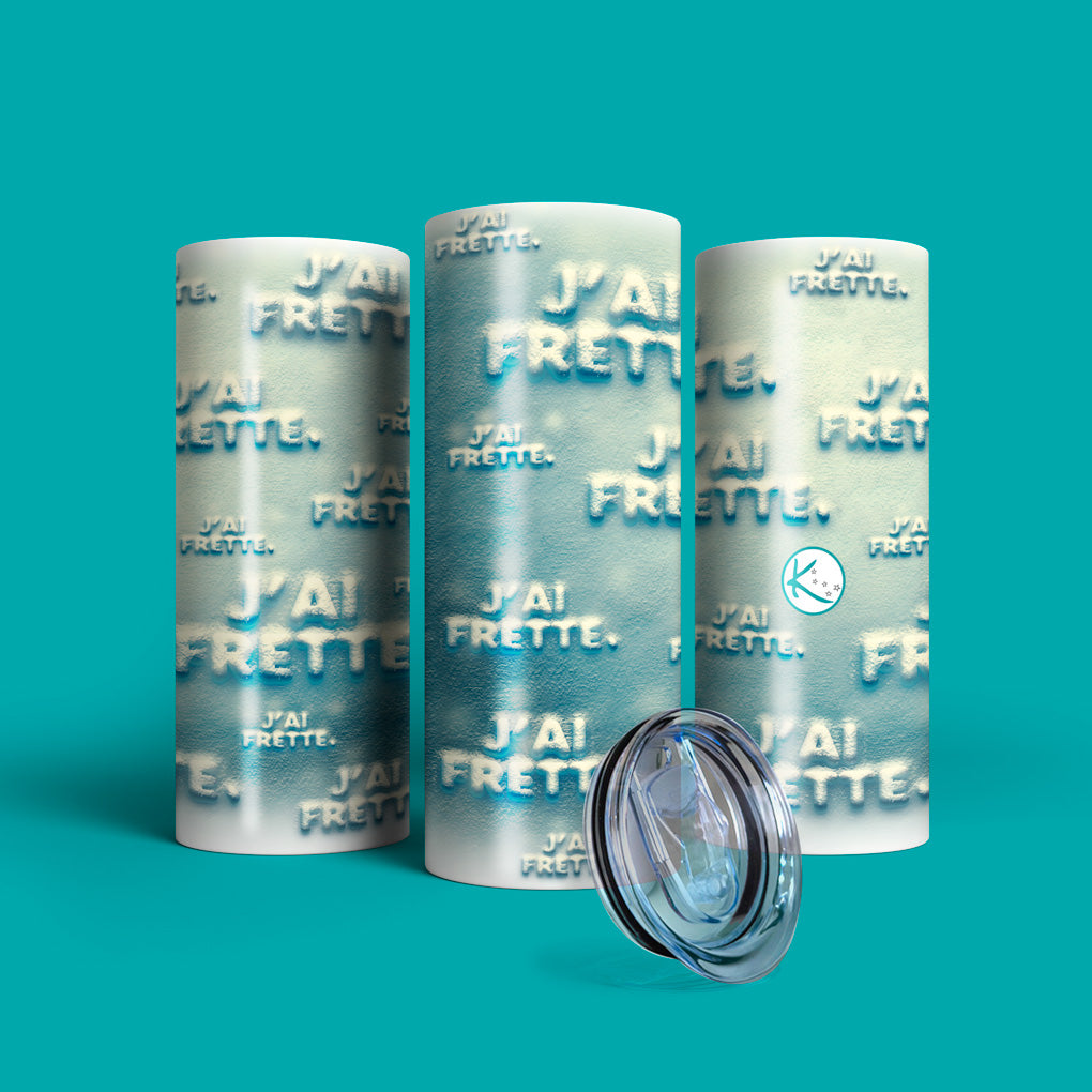 Verre en acier inoxydable J&