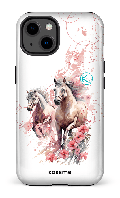 Étui à cellulaire - Chevaux des Prairies