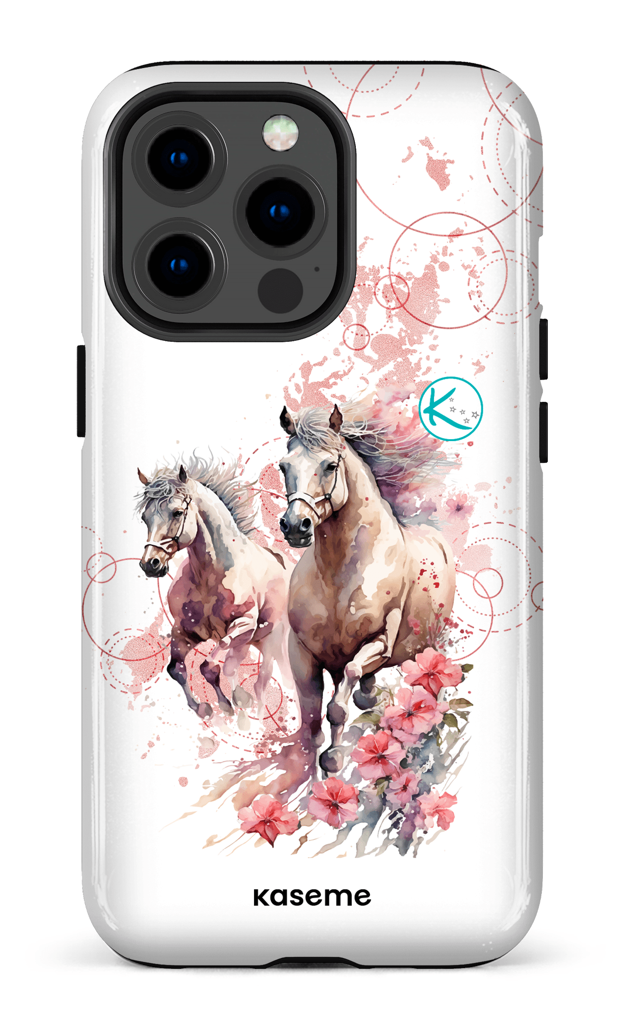 Étui à cellulaire - Chevaux des Prairies