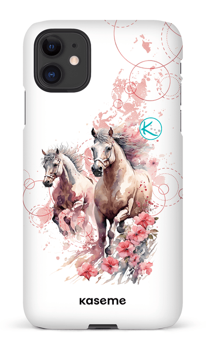 Étui à cellulaire - Chevaux des Prairies