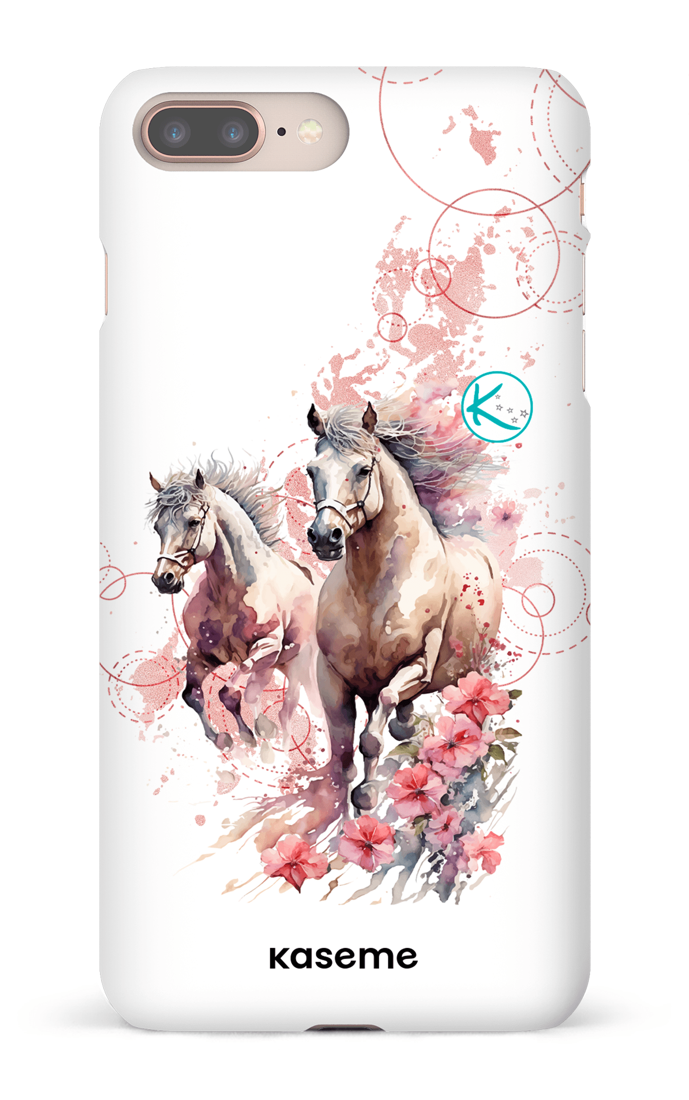 Étui à cellulaire - Chevaux des Prairies