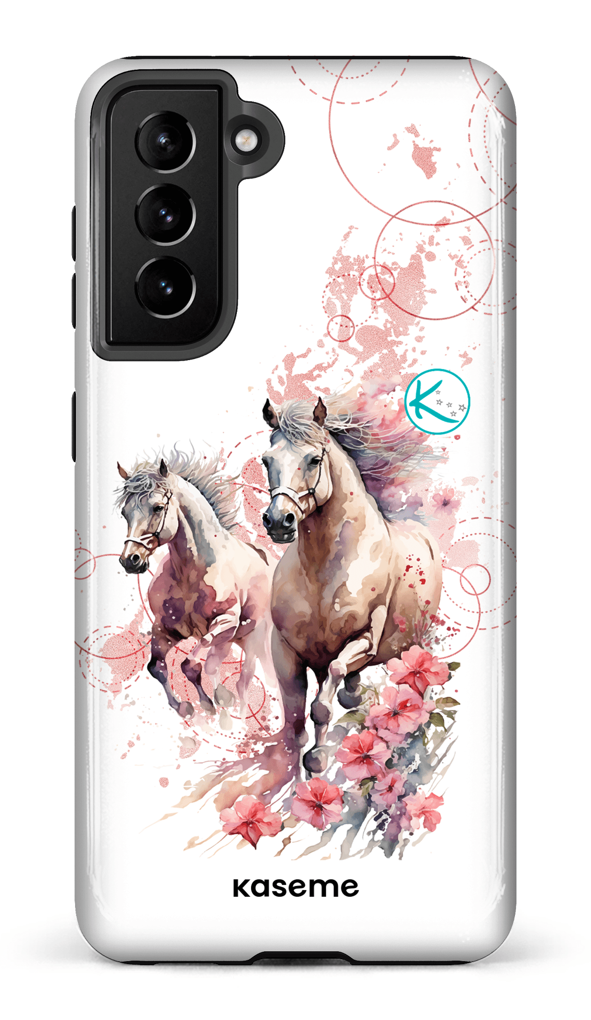 Étui à cellulaire - Chevaux des Prairies