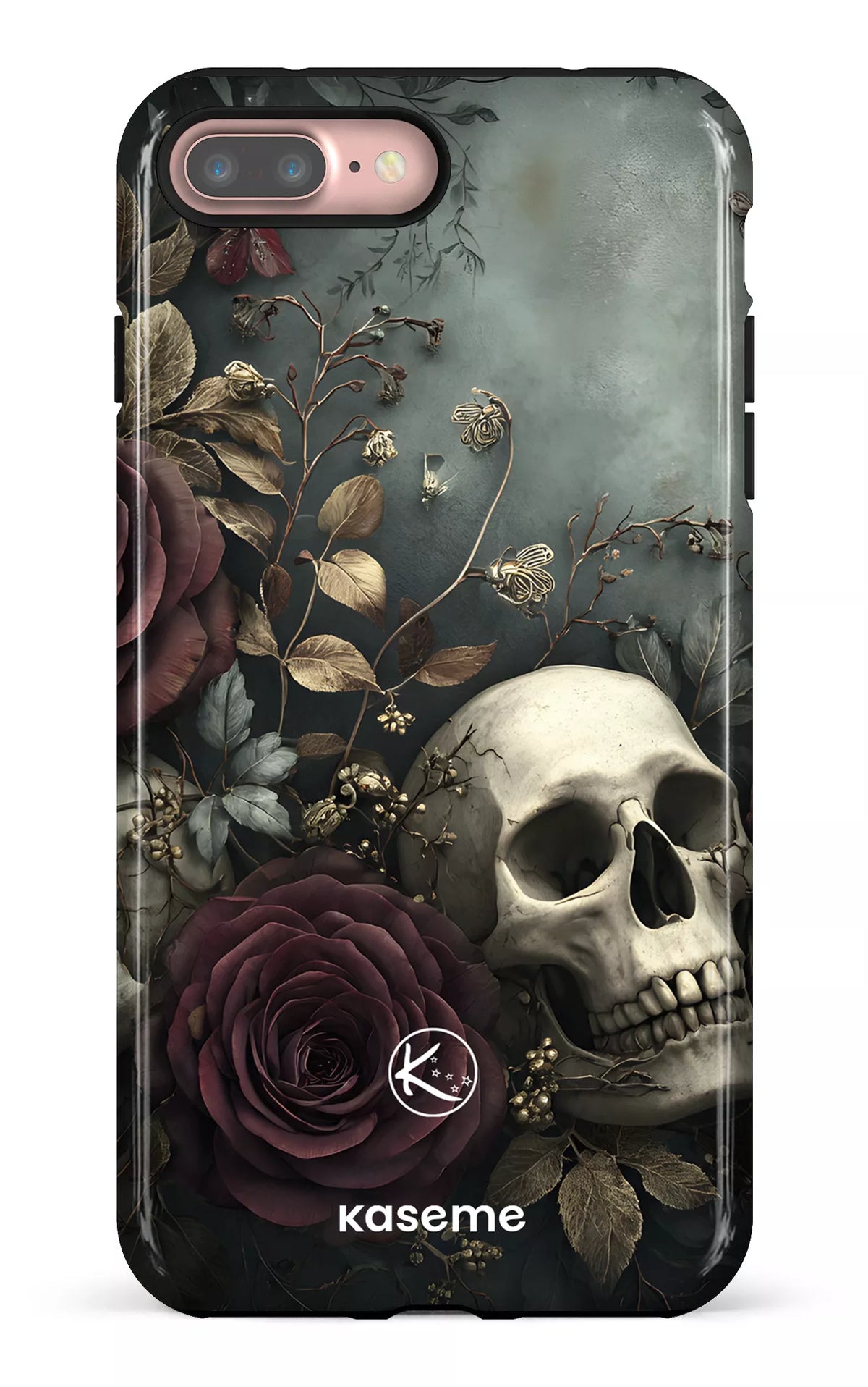 Étui à cellulaire - Roses macabres