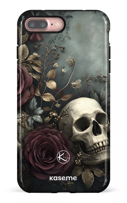 Étui à cellulaire - Roses macabres