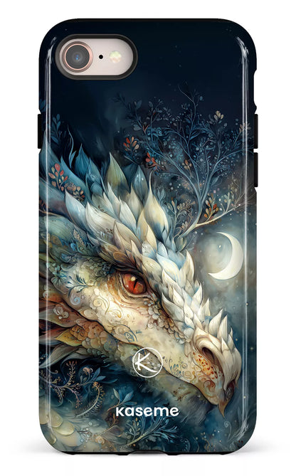 Étui à cellulaire - Dragon à la lune