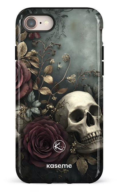 Étui à cellulaire - Roses macabres