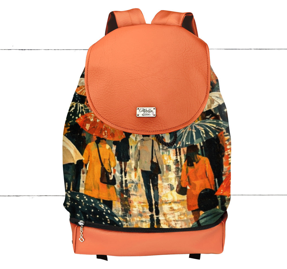 Pochette Coachella Marche sous la pluie