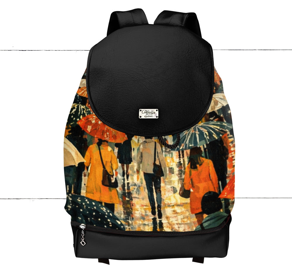 Pochette Coachella Marche sous la pluie