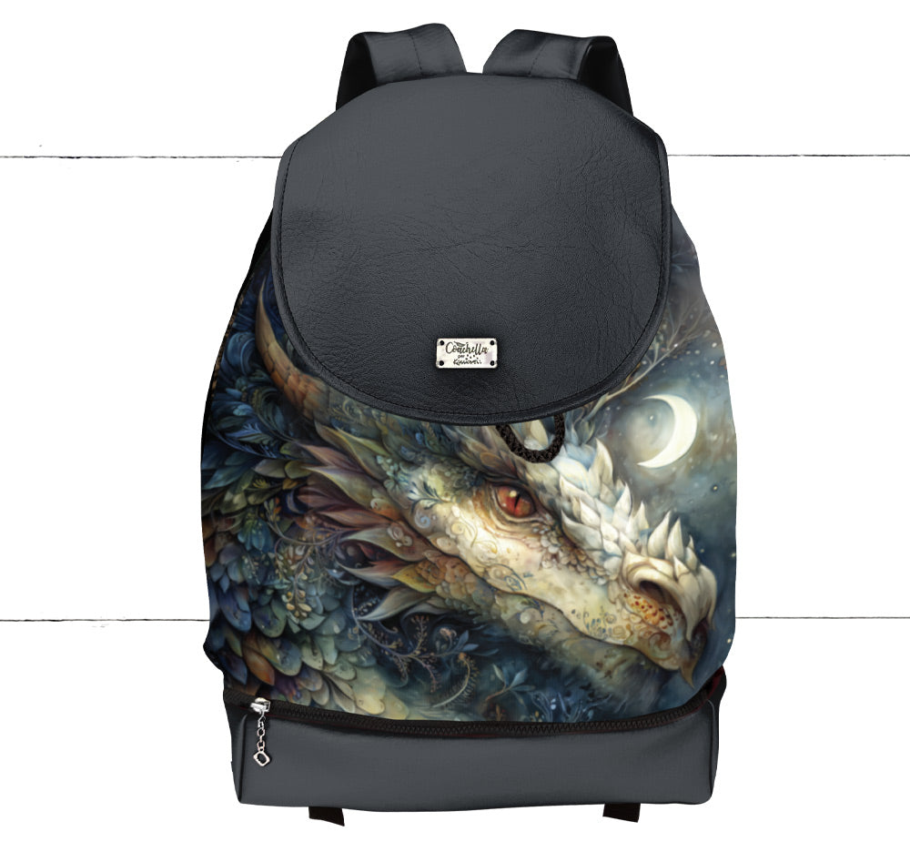 Pochette Coachella Dragon à la lune
