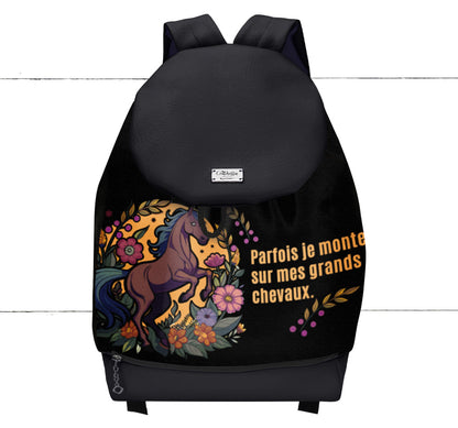 Pochette Coachella Sur mes grands chevaux