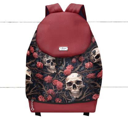 Pochette Coachella Skulls rosiers
