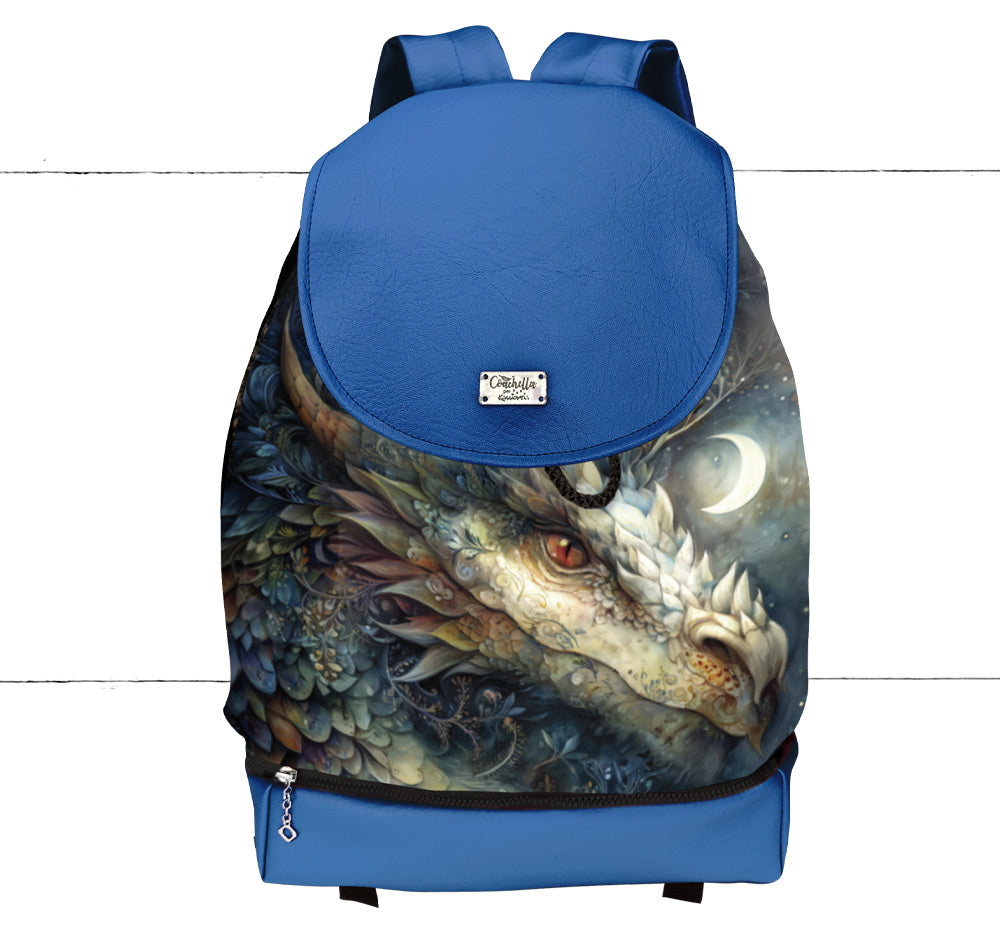 Pochette Coachella Dragon à la lune
