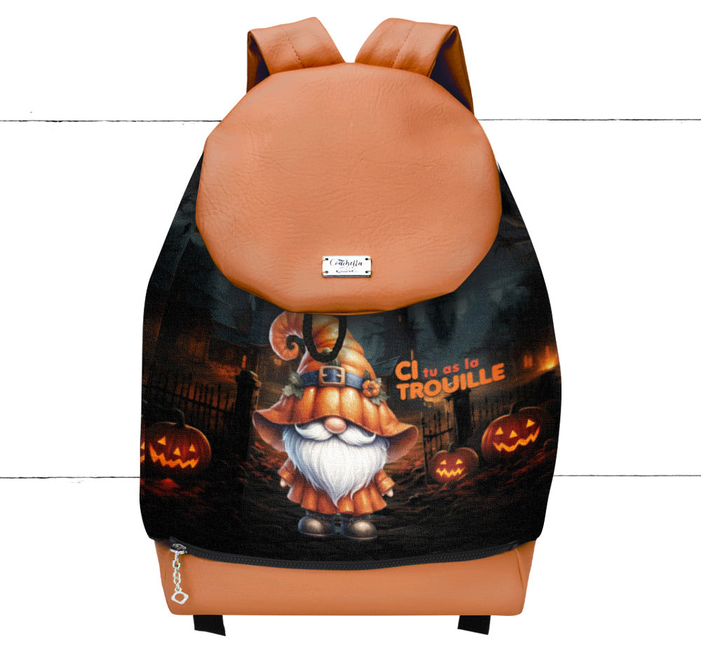 Pochette Coachella Gnome citrouille