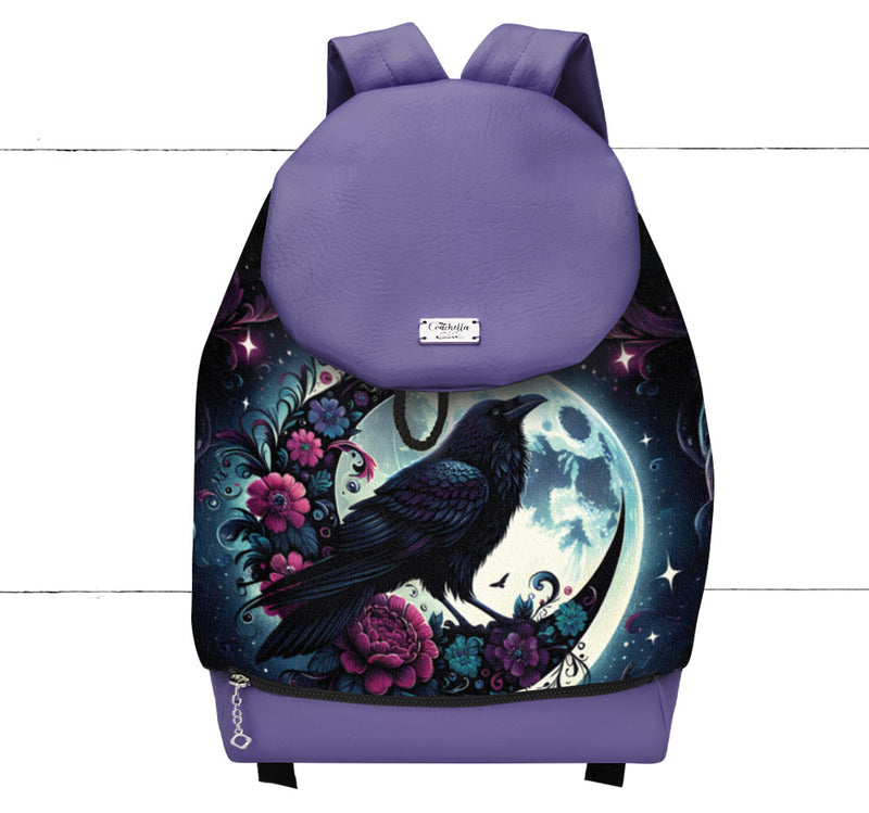 Pochette Coachella Corbeau à la lune