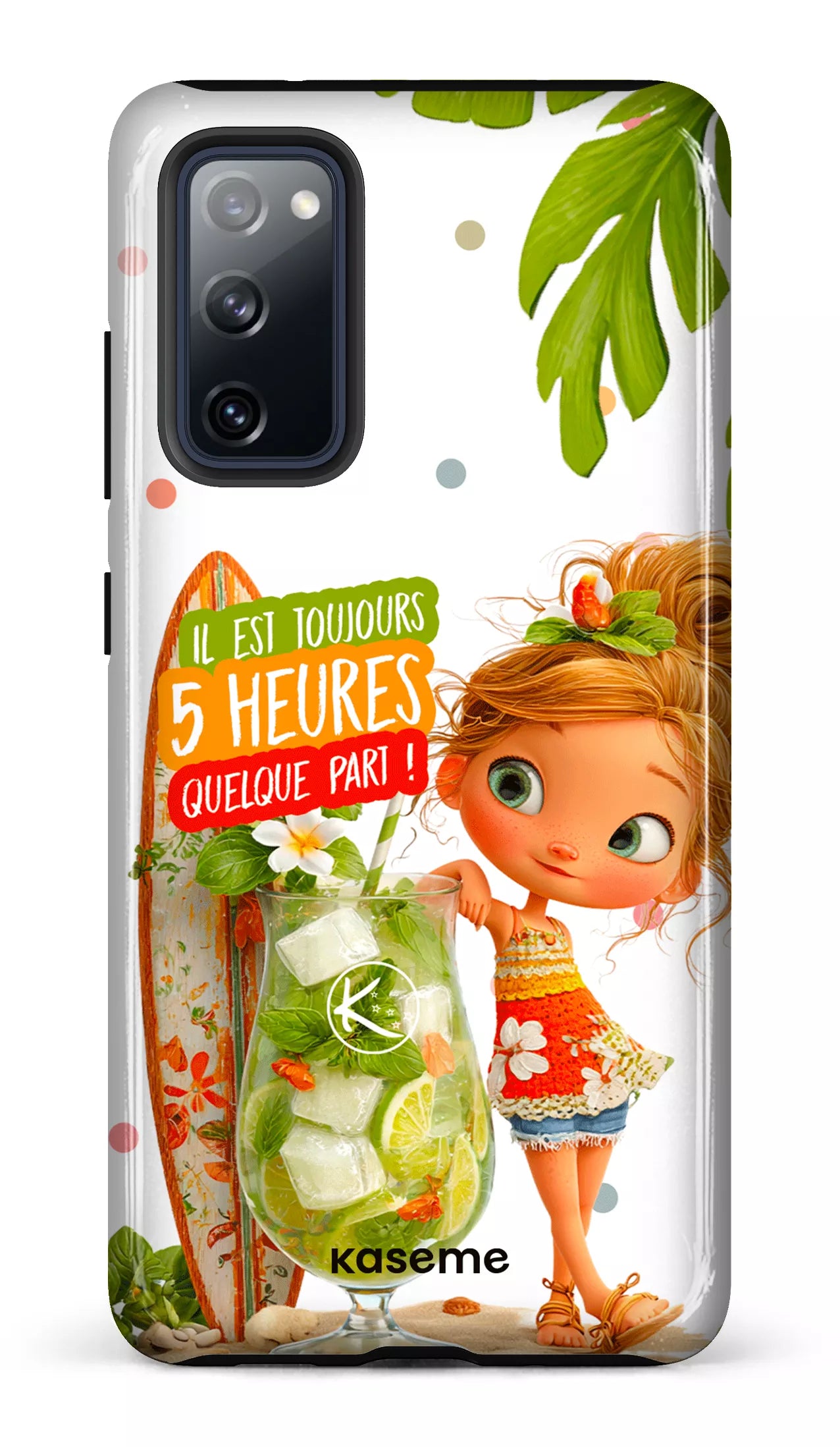 Étui à cellulaire - Il est toujours 5h